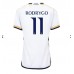 Günstige Real Madrid Rodrygo Goes #11 Heim Fussballtrikot Damen 2023-24 Kurzarm